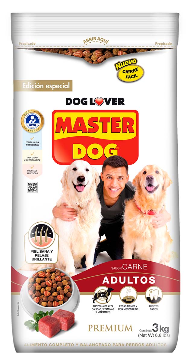 Master Dog adulto sabor carne
