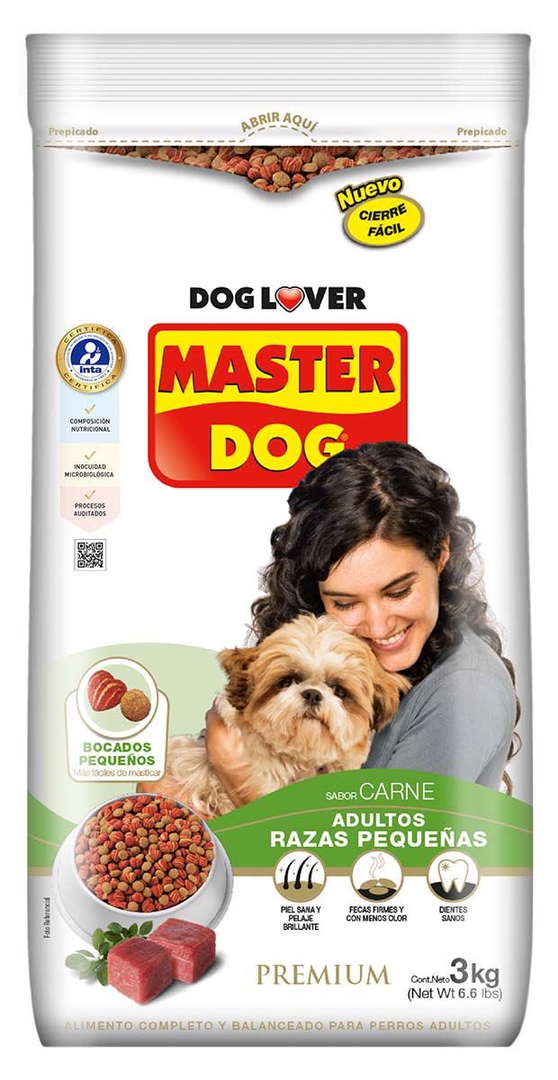 Master Dog adulto razas pequeñas