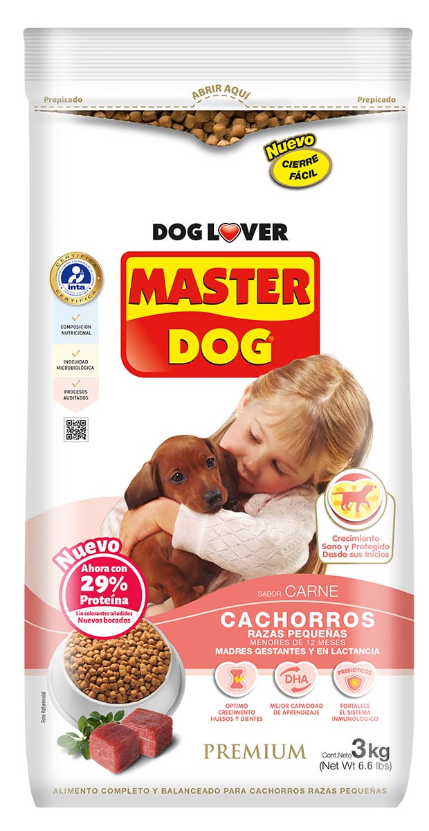 Master Dog cachorros razas pequeñas